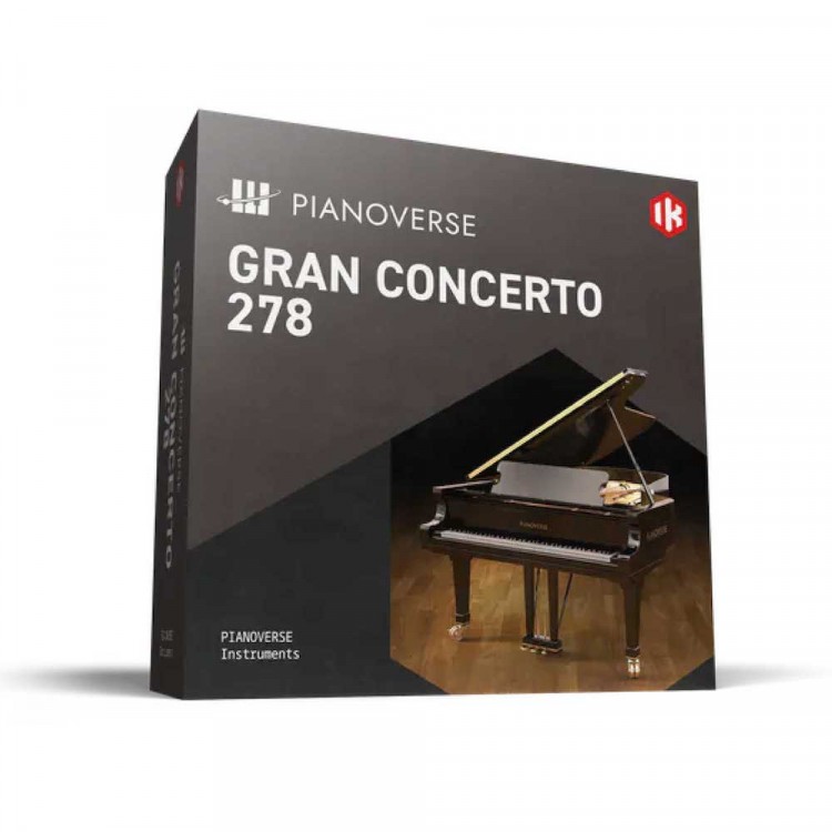 IK Multimedia Pianoverse Gran Concerto 278 鋼琴虛擬樂器 Plugin (序號下載版)